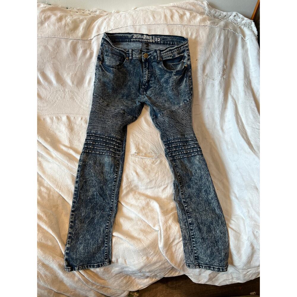 The Authentic Denim & Rivets Jeans Streetwear Mens 32x28